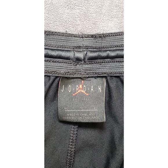 Jordan Paris Saint Germain Mens Sz XL Black Track Joggers Soccer Football C20 - Picture 4 of 10